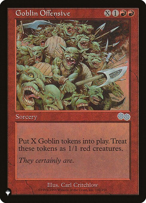 Goblin Offensive (PLST) (USG-192)
