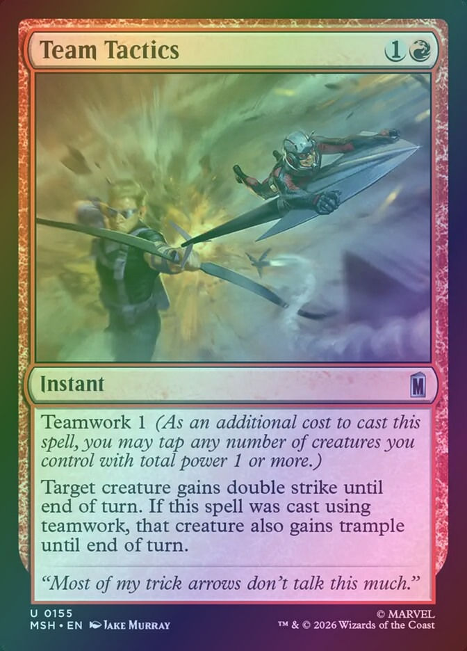 Team Tactics (MSH) (155) / Foil