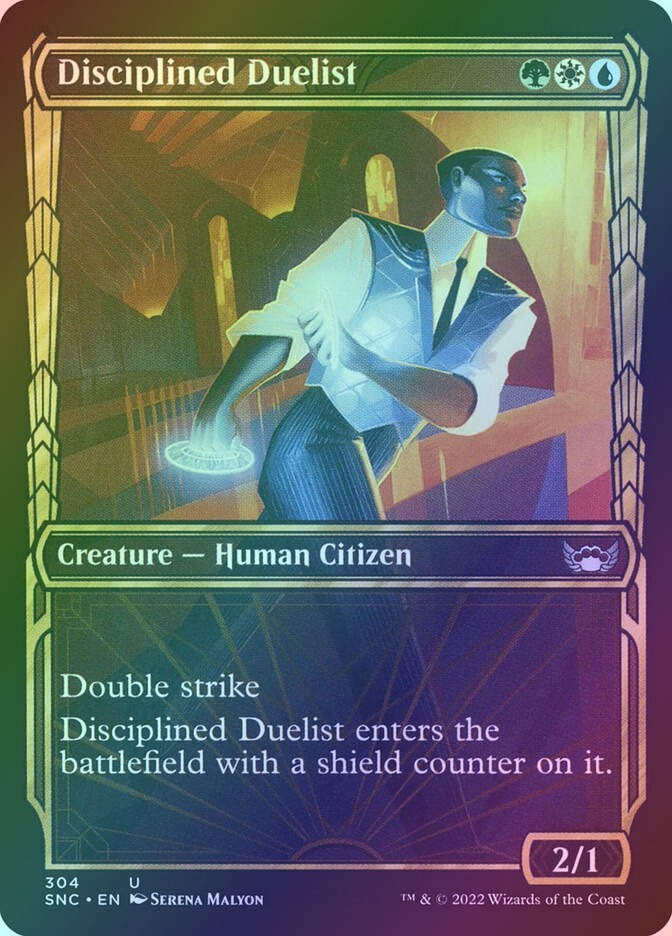 Disciplined Duelist (SNC) (304) / Showcase / Foil