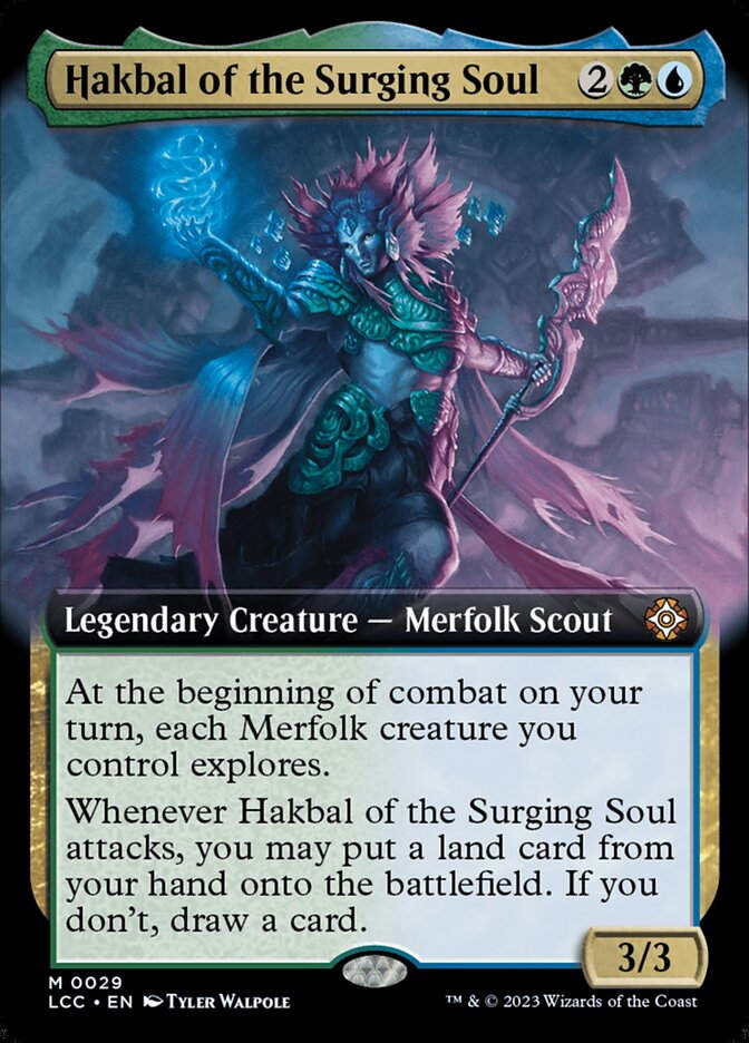 Hakbal of the Surging Soul (LCC) (29) / Extended Art