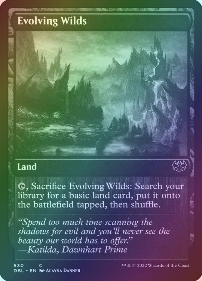 Evolving Wilds (DBL) (530) / Foil