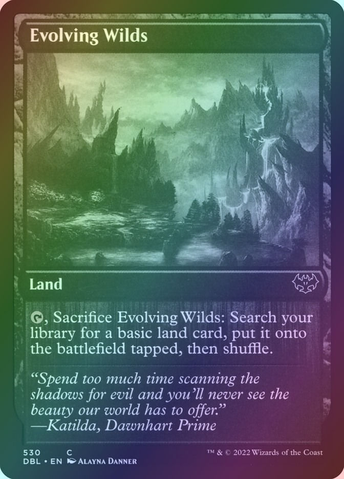 Evolving Wilds (DBL) (530) / Foil