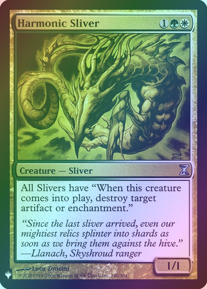 Harmonic Sliver (PLST) (TSP-240) / Foil