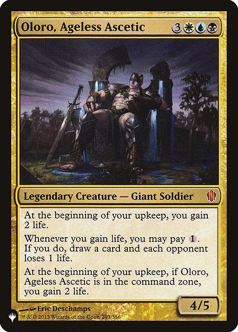 Oloro, Ageless Ascetic (PLST) (C13-203)