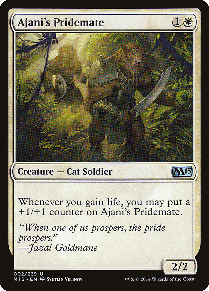 Ajani's Pridemate (M15) (2)