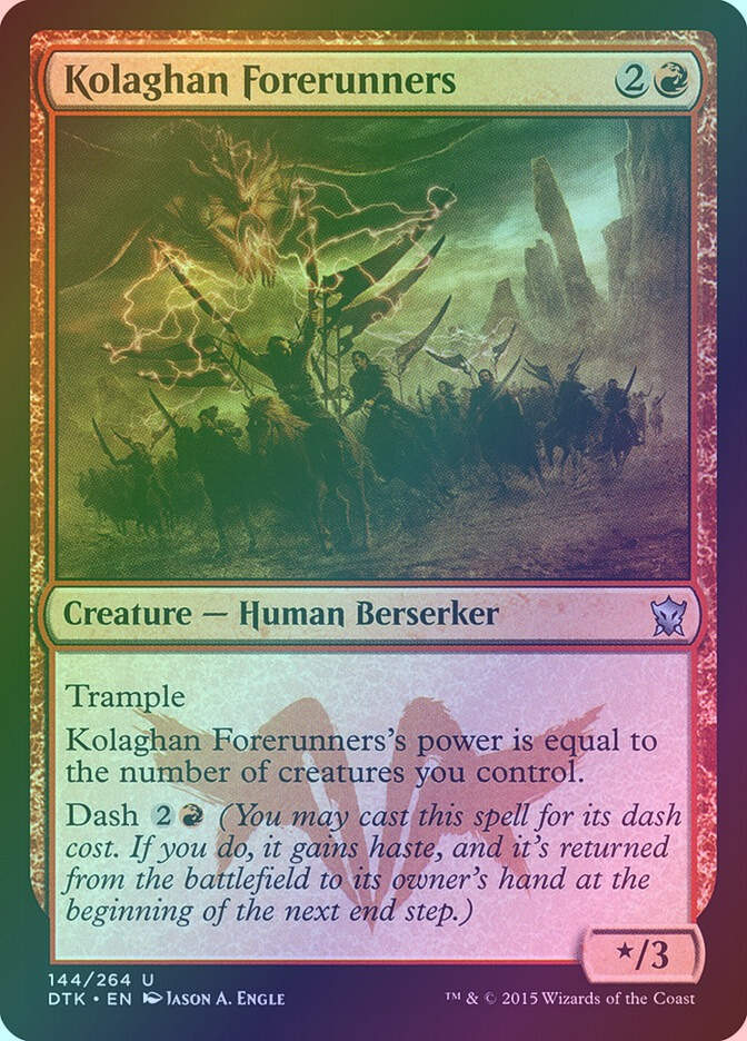 Kolaghan Forerunners (DTK) (144) / Foil
