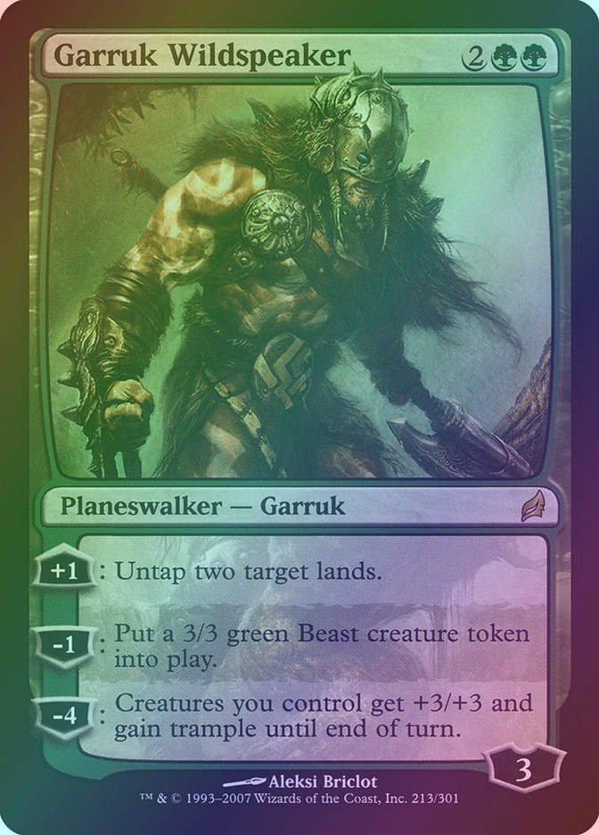 Garruk Wildspeaker (LRW) (213) / Foil