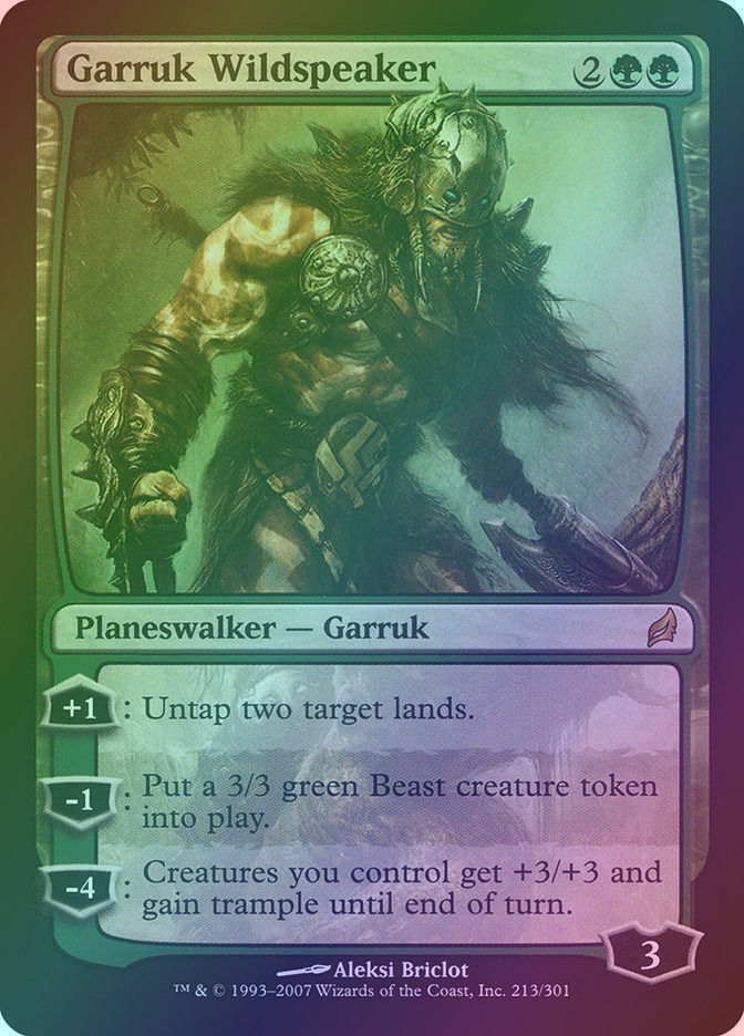 Garruk Wildspeaker (LRW) (213) / Foil