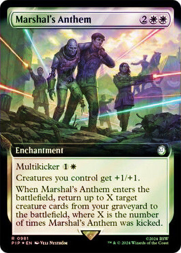 Marshal's Anthem (pip) (981) / Extended Surge Foil