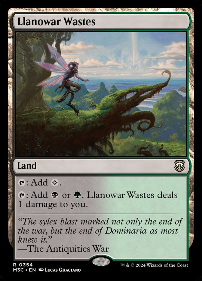 Llanowar Wastes (m3c) (354)