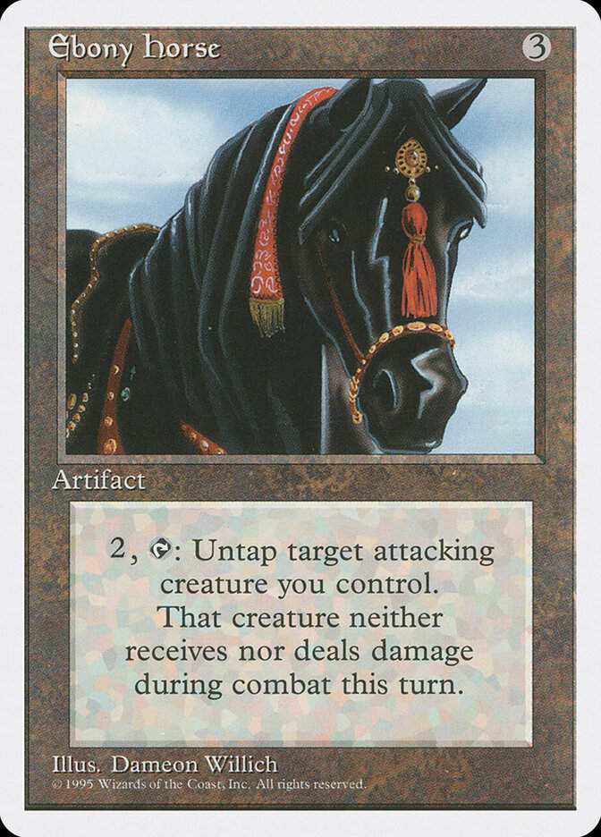 Ebony Horse (4ED) (318)