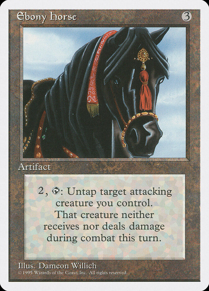 Ebony Horse (4ED) (318)