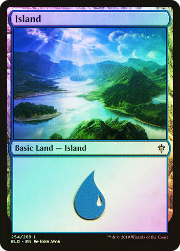Island (ELD) (254) / Foil