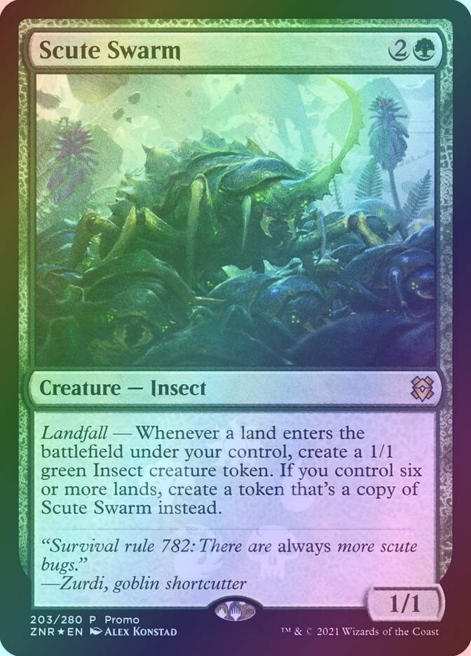 Scute Swarm (PZNR) (203★) / Foil