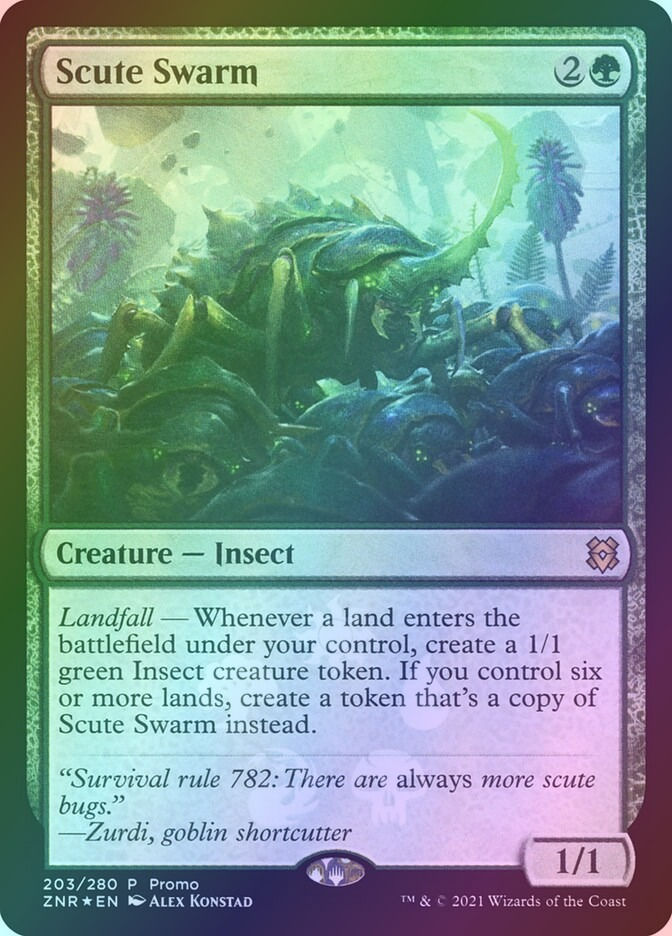 Scute Swarm (PZNR) (203★) / Foil