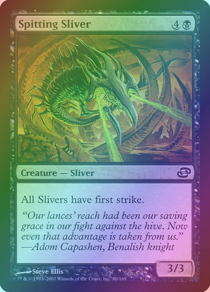 Spitting Sliver (PLC) (80) / Foil