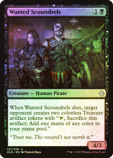 Wanted Scoundrels (XLN) (131) / Foil