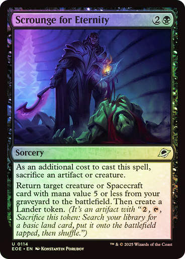 Scrounge for Eternity (EOE) (114) / Foil