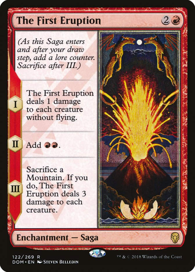 The First Eruption (DOM) (122)
