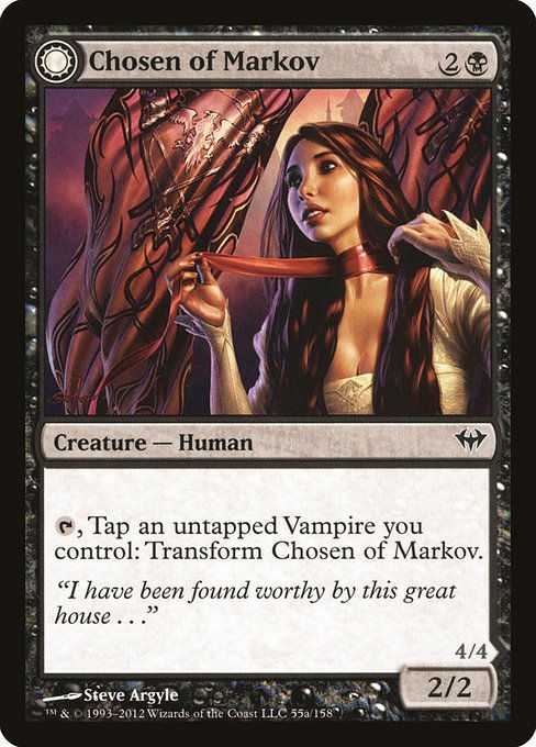 Chosen of Markov // Markov's Servant (DKA)