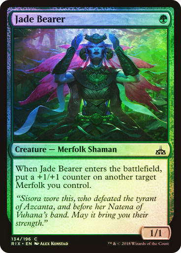 Jade Bearer (RIX) (134) / Foil