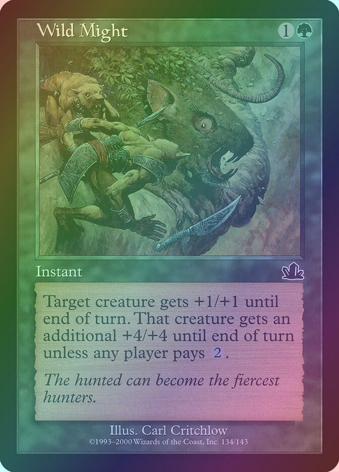 Wild Might (PCY) (134) / Foil
