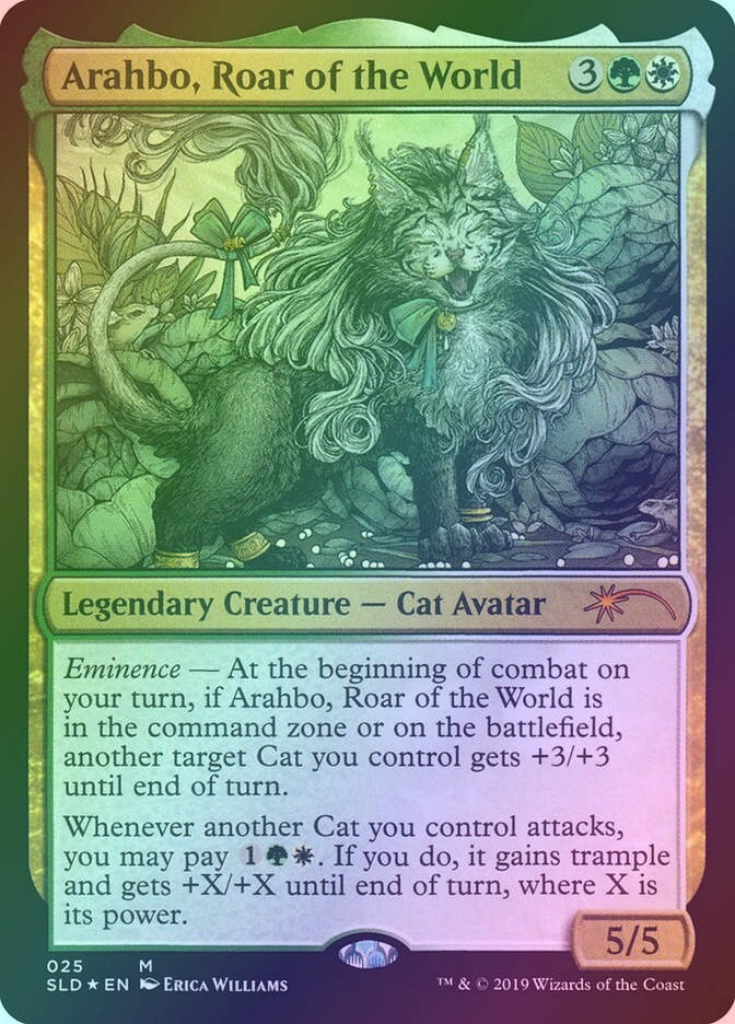 Arahbo, Roar of the World (SLD) (25) / Foil