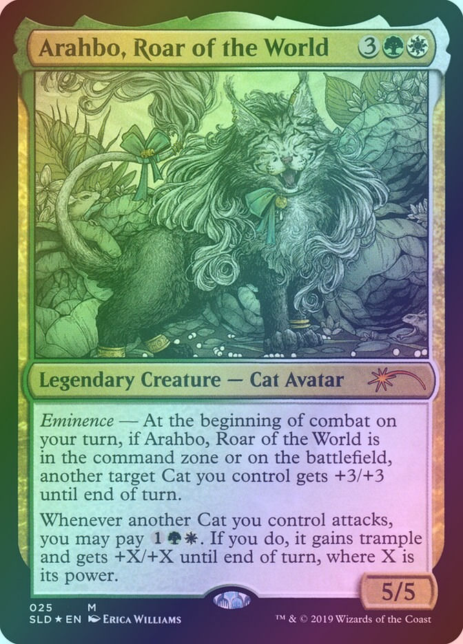 Arahbo, Roar of the World (SLD) (25) / Foil