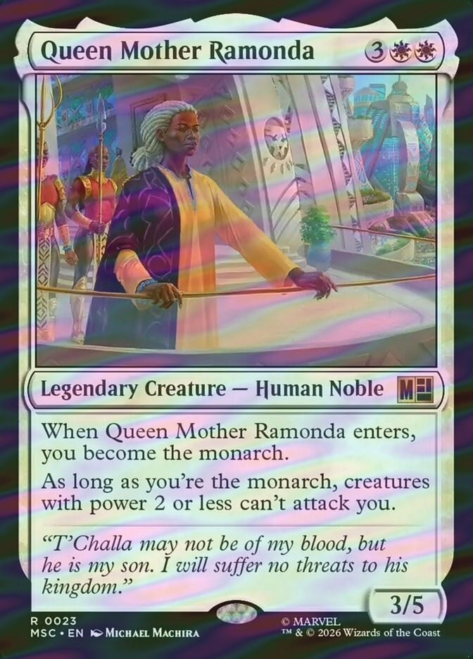 Queen Mother Ramonda (MSC) (23) / Surge Foil