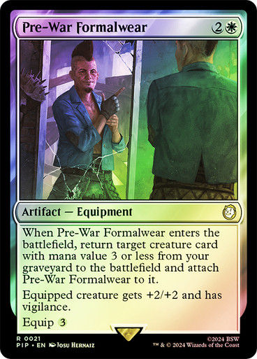 Pre-War Formalwear (pip) (21) / Foil