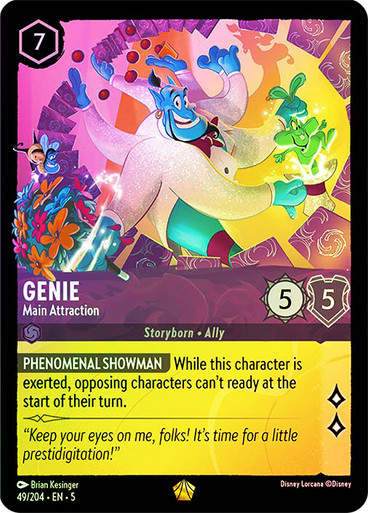 Genie - Main Attraction (LOR_SHS) / Foil