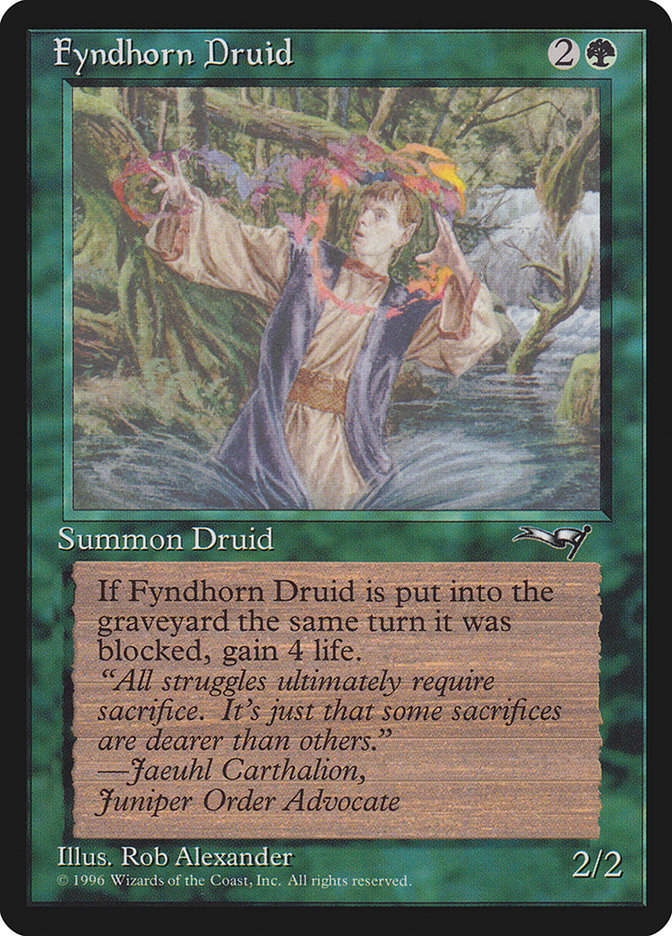 Fyndhorn Druid (ALL) (90a)