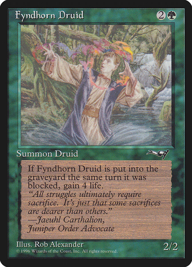 Fyndhorn Druid (ALL) (90a)