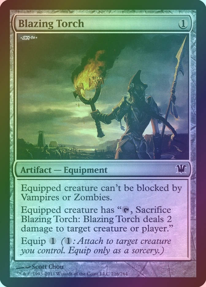 Blazing Torch (ISD) (216) / Foil