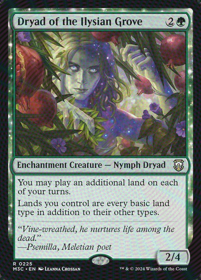 Dryad of the Ilysian Grove (M3C) (225) / Ripple Foil