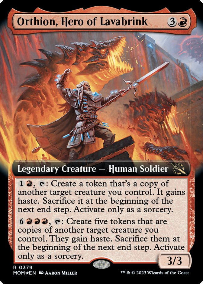 Orthion, Hero of Lavabrink (mom_379) / Extended Art