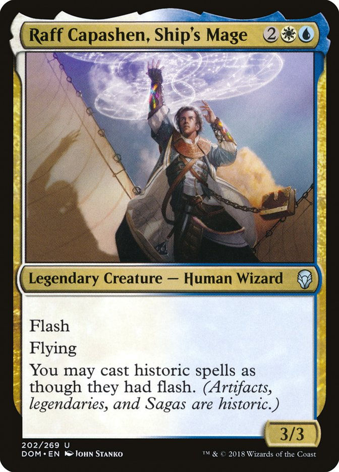 Raff Capashen, Ship's Mage (DOM) (202)