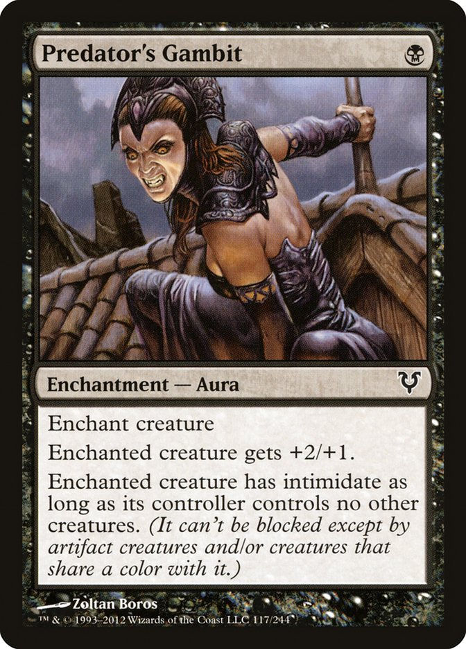 Predator's Gambit (AVR) (117) / Foil
