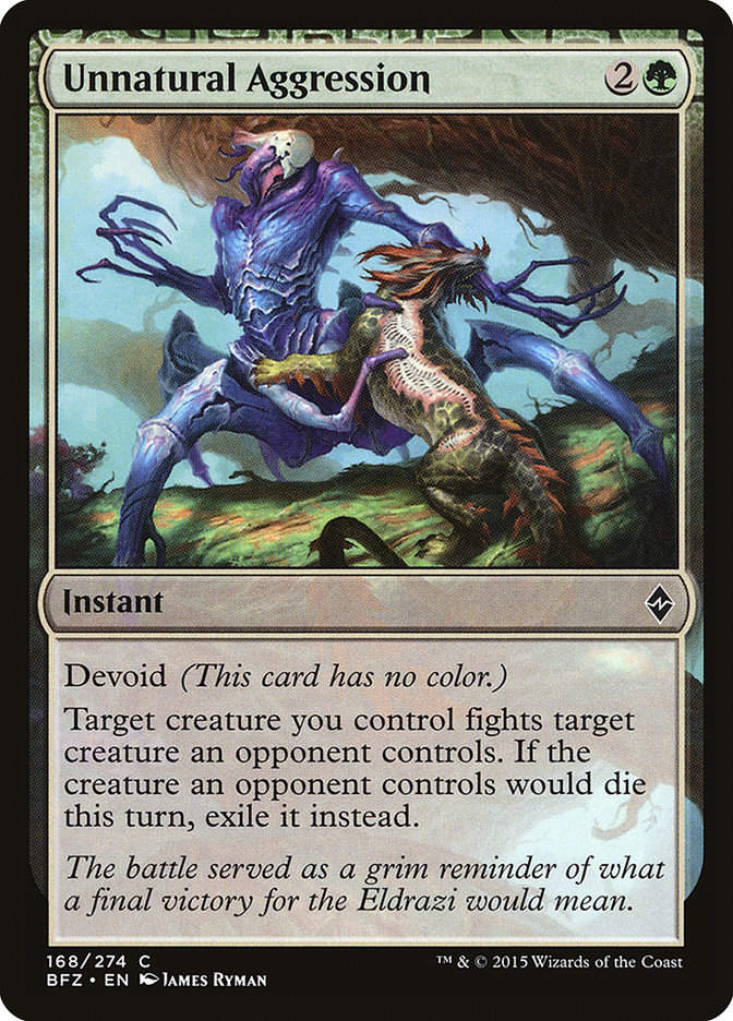 Unnatural Aggression (BFZ) (168)