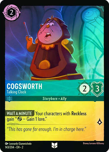 Cogsworth - Talking Clock (LOR_ROF)
