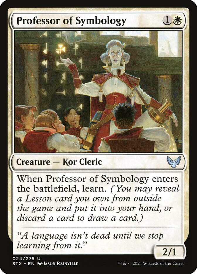Professor of Symbology (STX) (24)