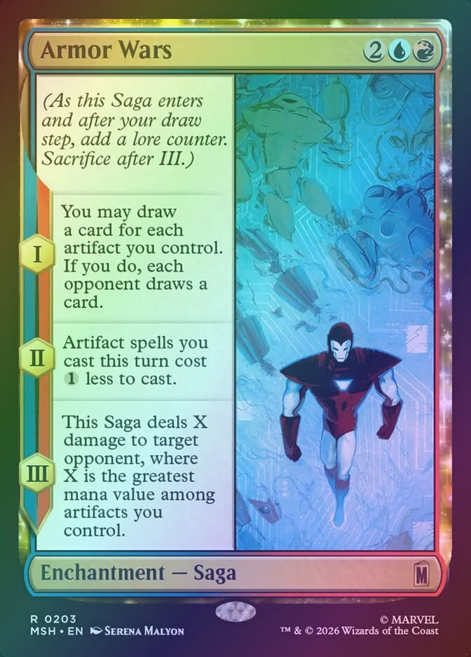 Armor Wars (MSH) (203) / Foil