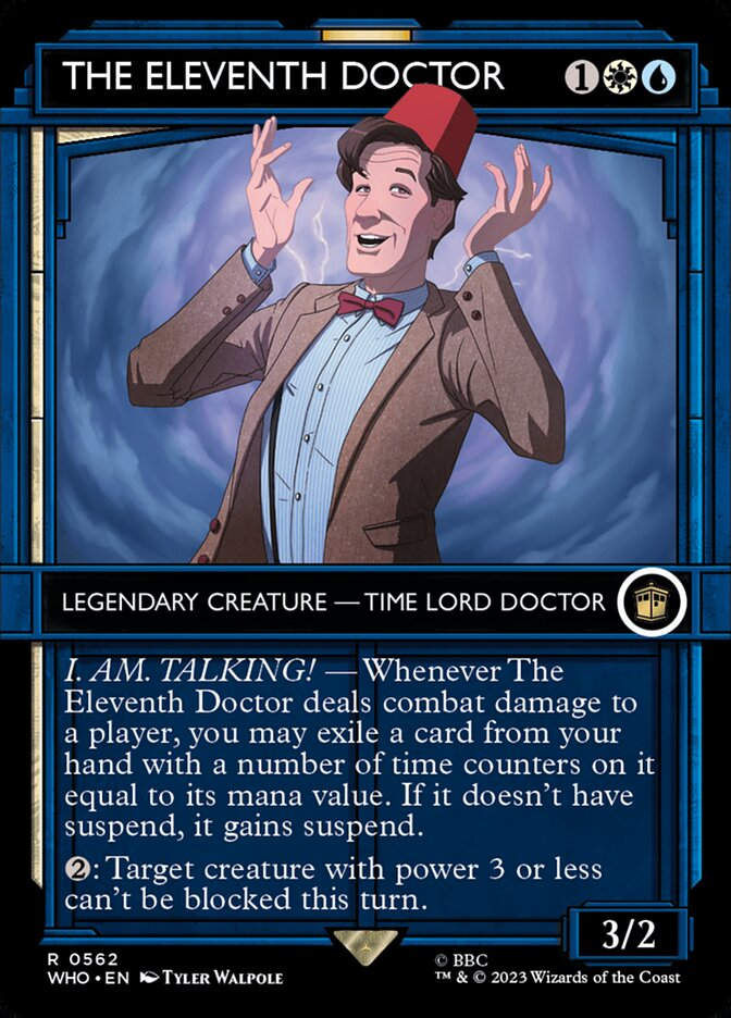 The Eleventh Doctor (WHO) (562) / Borderless / Showcase