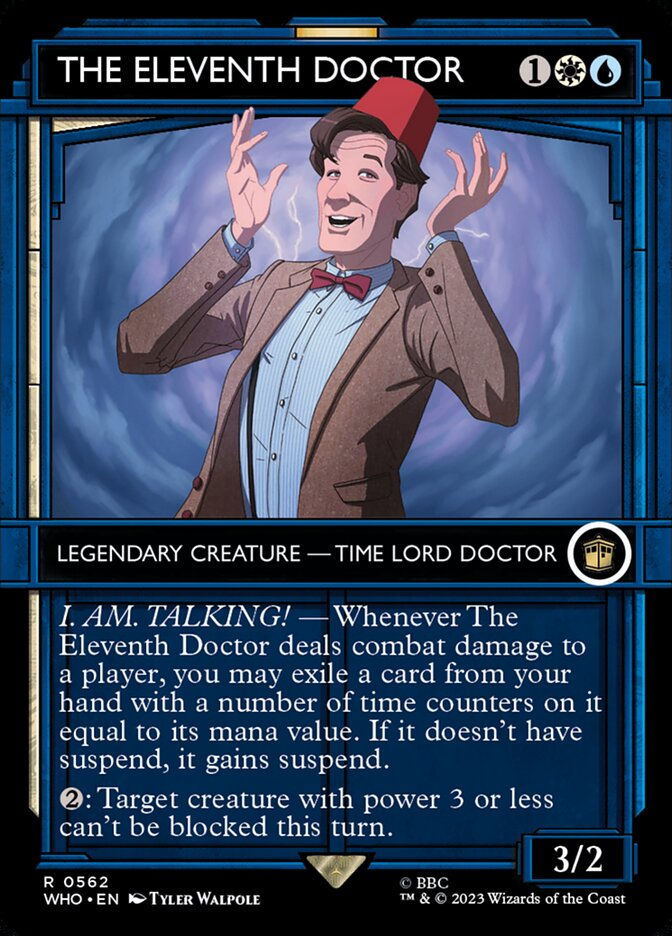 The Eleventh Doctor (WHO) (562) / Borderless / Showcase