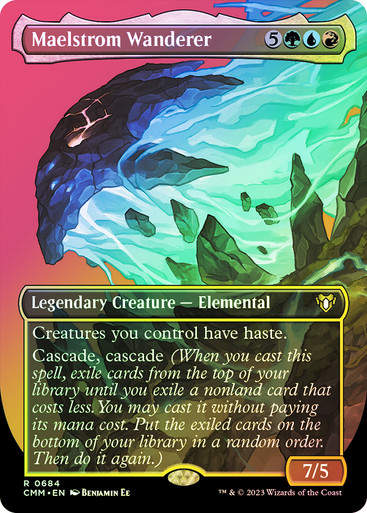 Maelstrom Wanderer (cmm) / Borderless / Foil