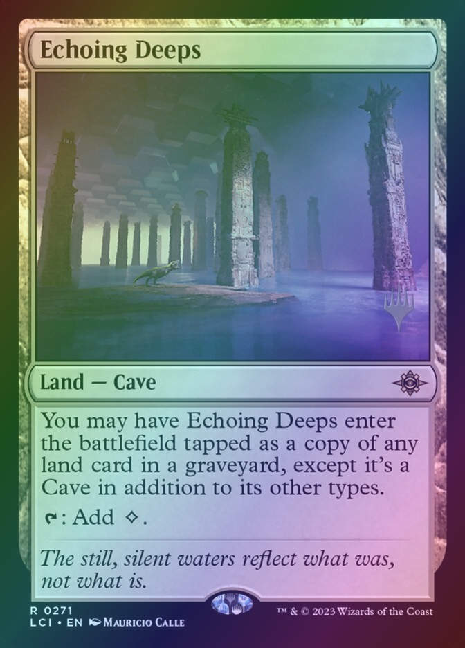 Echoing Deeps (PLCI) (271p) / Foil