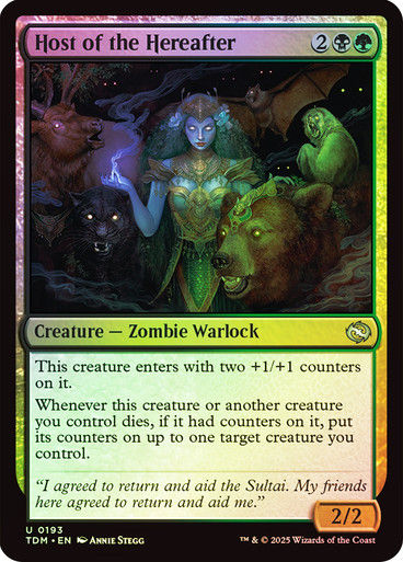Host of the Hereafter (TDM) (193) / Foil