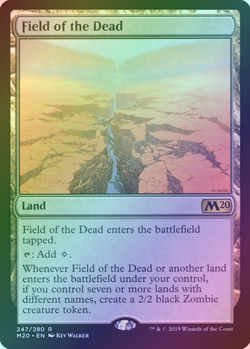 Field of the Dead (M20) (247) / Foil | MTG Wolf México