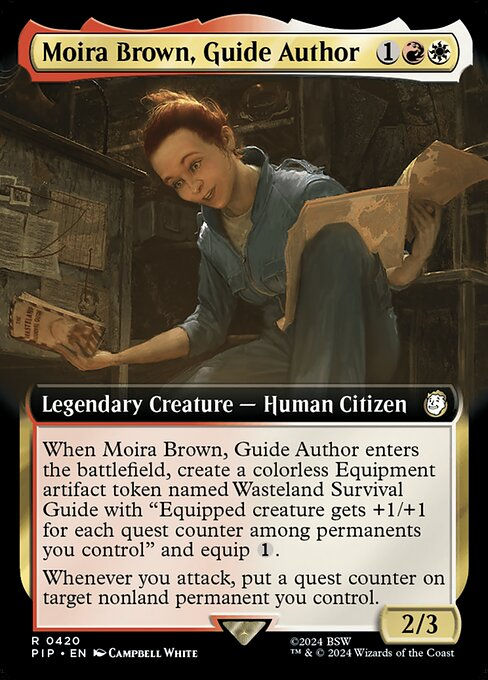 Moira Brown, Guide Author (pip) (420) / Extended Art