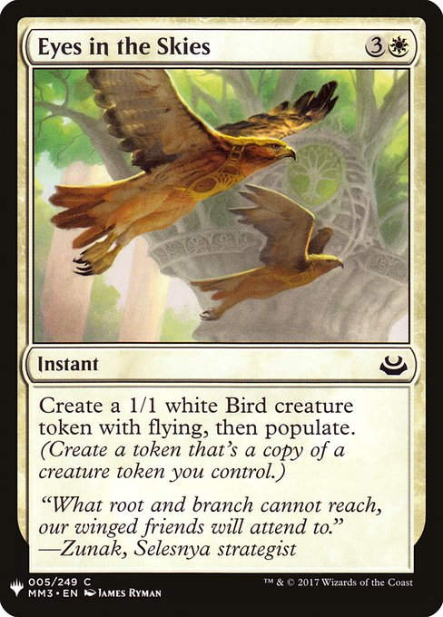 Eyes in the Skies (PLST) (MM3-5)